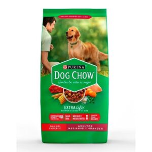 Purina Dog Chow Adultos Medianos y Grandes (Carne y Pollo) 24 Kg