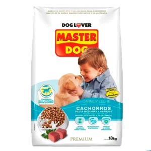 Master Dog Cachorro Carne y Leche 18 Kg