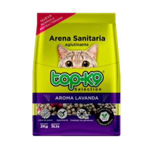 Top K9 Arena Aglutinante Aroma Lavanda 2 Kg