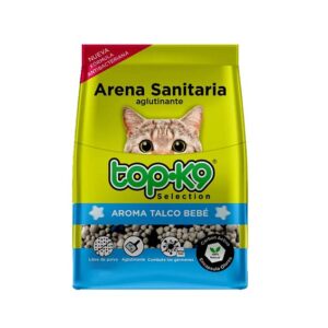 Top K9 Arena Aglutinante Aroma Talco de Bebe 4 Kg