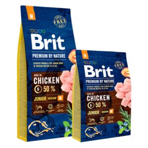 Brit Premium By Nature Chicken Medium M 3Kg