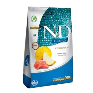 N & D Ocean Salmón y Melón Gato Adulto Castrado 1.5 Kg