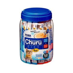 Inaba Ciao Churu Diet Atún y Pollo Frasco de 50 tubos