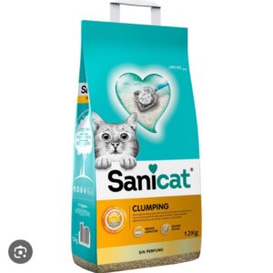Sanicat Clumping Arena Sanitaria Sin Perfume 12 kg