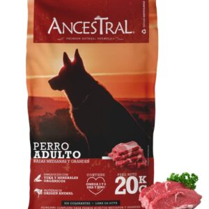 Ancestral Perro Adulto Razas Medianas y Grandes 20 kg