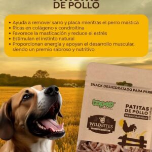 Snack Bites Patitas de pollo Top.k9