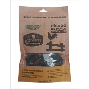 Top.k9 Higados de pollo desidratados 60 gr